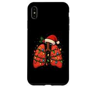 Lungs Christmas Xmas Pulmonology Respiratory Men Women Kids Case for iPhone XS Max