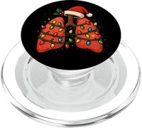 Lungs Christmas Xmas Pulmonology Respiratory Men Women Kids PopSockets PopGrip for MagSafe