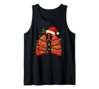 Lungs Christmas Xmas Pulmonology Respiratory Men Women Kids Tank Top