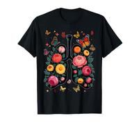 Lungs Made of Flowers - Blossoming Respiratory Beauty T-Shirt