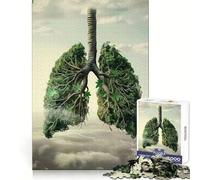 Lungs Of The Earth Puzzle for Teenagers 1000 Pieces Strong Memory Accurate Edge Joyful Challenge Wall Art (50x75cm)