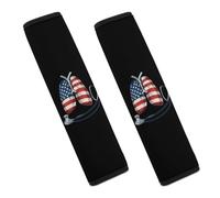 Lungs US Flag Respiratory Therapist Car Seat Belt Pads Cover Durable Seatbelt Shoulder Strap Car Accessories 2PCS