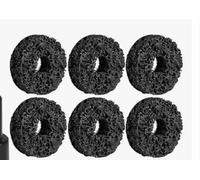 Lunhans 20 Pack Wheel Hub Cleaning Pads, 2" Nylon Web Pads, Rust Removal Tool for Brake Rotors, Hubs and Bolts