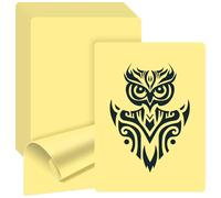 Lunhoo 15 Pcs Tattoo Practice Fake Skin, Synthetic Silicone Practice Fakeskin for Beginners and Experienced Tattoo-Artists