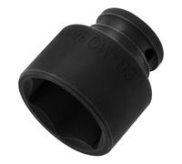 Lunhoo 36mm Standard Impact Socket, 1/2” Square Drive, 6 Point Hex, 50mm Long, Chrome Molybdenum Steel, 36 mm Socket for Lug Nuts and Scaffolding Bolts