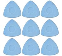 Lunhoo 9 Pack Tailors Chalk, Tailors Sewing Chalk with Clear Plastic Box, Fabric Chalks for Marking Fabrics, Sewing Supplies (Blue)