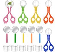 Lunhoo Bug Hunting Kits for Children, 5 Bug Catchers, 5 Clear Bug Boxes, 5 Kids Magnifying Glass - Kids Outdoor Toys for Insects Catching and Nature Observation (5 Sets)