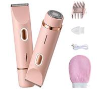 Lunia Women’s Electric Shaver, IPX7 Waterproof Cordless Foil Razor, Hypoallergenic Floating Ceramic Blades for Legs, Arms, Bikini & Underarm, Quiet Travel Groomer (Pink)
