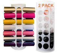 Lunies Grocery Bag Holder - Wall Mount Hanging Trash Bag Organizer for Kitchen (Large Capacity, 2-pack)