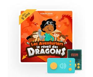 Lunii - The awakening of the dragons box - Interactive audiobook from 5 years old to listen on Ma Fabrique à Histoires