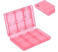 Luniquz 26 in 1 Game Card Case Holder for Nintendo New 3DS / 3DS / Dsi/Dsi XL/Dsi LL/DS/DS Lite Cartridge Box/Pink
