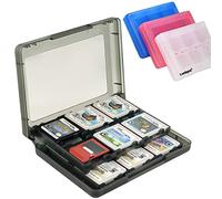 Luniquz 26 in 1 Game Card Case Holder for Nintendo New 3DS / 3DS / Dsi/Dsi XL/Dsi LL/DS/DS Lite Cartridge Box/Black
