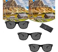 Lunisk Vision Correction Glasses - Anti-Myopia, Astigmatism & Strabismus Relief, Unisex (3 pcs)