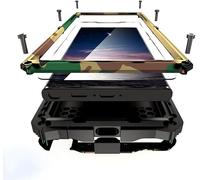 Lunivop for Samsung Galaxy S25 Ultra Case Heavy Duty Metal Phone case para Built-in Screen Lens Protection Protective dust Proof Military Grade Rugged [The Fingerprints Don't Work] Camouflage