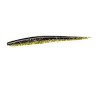 Lunker City Fishing 6" Slug-Go Original Soft Stick Plastic Bait Bass Lure 8 Pack Per Bag, Made in The USA - Gold Pepper Shiner 32