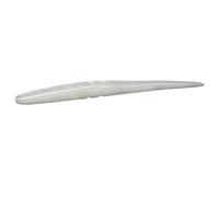 Lunker City 7.5" Slug-Go Lure, 5 per Bag (Albino Shad)