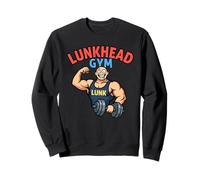 Lunkhead Gym Funny Bro Fitness Sweatshirt