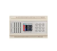 LUNMENGCC 16di 16do Relay Output Plc 2ao Analog 0-20ma 0-10v Rs485 Modbus Rtu Qj-32r-2ao-485 Plc Controller for Smart Farm