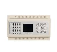 LUNMENGCC 16DI 16DO Transistor Output PLC 2-channel Analog Inputs 0-20mA 0-10V RS485 Modbus PLC for Solenoid Valves