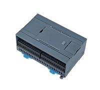 LUNMENGCC 16DI 16DO Transistor Output PLC RS485 232 2AI 2AO 0-10V 0-20mA Ladder Diagram Modbus Analog PLC Controller for Meter