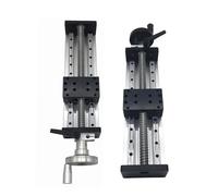 LUNMENGCC 1pcs Linear Guid Double Square Sliding Table SFU 1204/1605/1610 Block Carriage Ball Screw Platform XYZ Motion Stage 4PCS Sliders