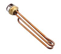 LUNMENGCC 220v Electric Water Heater Thermostat Adjustable Temperature Switch DN32 1 1/4'' Immersion Heating Element 1200w 1500w 2kw 3kw