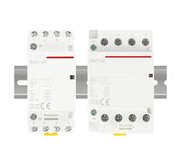 LUNMENGCC 2P 4P 16A 20A 25A 32A 50A 40A 63A AC 220V Din Rail Household Modular Contactor Switch Controller DIY Smart Home Hotel