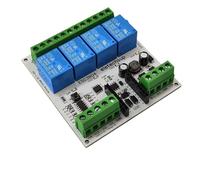 LUNMENGCC DC 9V 12V 24V 4AI-4DO 0-10V Analog Input ESP32 C3 Super Mini RS485 Relay Expansion Board Smart Home IOT Simple PLC