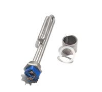 LUNMENGCC DN25 G1 BSP Thread Water Heater Resistance 120V 240V Stainless Steel Immersion Solar Heating Element 1000W 2000W 2500W