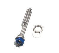 LUNMENGCC DN25 G1 BSP Thread Water Heater Resistance 120V 240V Stainless Steel Immersion Solar Heating Element 1000W 2000W 2500W