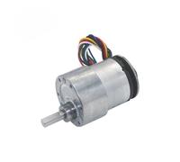 LUNMENGCC Eccentric Shaft 37mm Diameter Geared Motors 12V 24V 7RPM -1590RPM DC Gear Motor with 2 phases signal feedback Encoder 11pulses/T