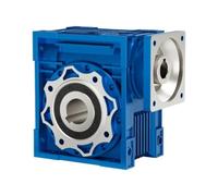 LUNMENGCC NMRV040 High Torque Precision Worm Gear Reducer for Nema34 Stepper Stepping Motor or 400w Servo Motor Gearbox Ratio 5:1~100:1