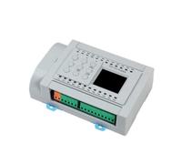 LUNMENGCC QJ-24R-2AI2AO 12DI 12DO Relay Output PLC 2AI 2AO 0-20mA 0-10V Analog PLC for VFD