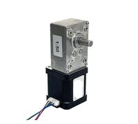 LUNMENGCC Worm 5840 DC Deceleration 42 Stepper Motor Power-off Self-locking Micro High Torque Low-speed Speed Regulation