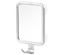 Lunmore Shower Mirror Fogless for Shaving, Rectangle with 4 Suction Cups Fogless Shower Mirror with Razor Holder Drop-Proof & Rust-Resistant
