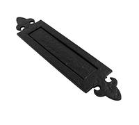 Lunn Hardware Fleur de Lys Letter Plate , 350 mm Length x 75 mm Width