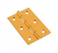 Lunn Hardware Phosphor Bronze Washered Polished Brass Hinge , 76 mm x 51 mm x 3.0 mm Size