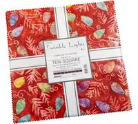 Lunn Studios Artisan Batiks Twinkle Lights 42 10-inch Squares Layer Cake Robert Kaufman TEN-1373-42