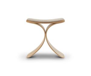 Luno Stool Oak/ Beige