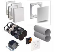 Lunos E² Apartment Ventilation Set 2 Decentralized Fans E2 60 Heat Recovery