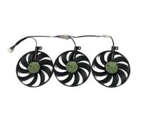 LUNOZST Laptop parts 3Pcs T129215SU,PLD09210S12H,FDC10H12S9-C,Video Fan, For ASUS for ROG for STRIX RX 5700,RTX 2080Ti 2080S OC 8G for GAMING(T129215SU)