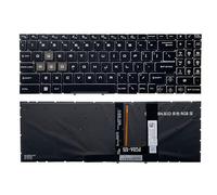 LUNOZST US Laptop Keyboard For MSI VECTOR GP68HX 13V GP68 GE68 GP78 GE78 GE78HX GS77 GT77HX MS-17S1 15H1 15H2 15K1 15HK 1585 1583 Easy to replace(Colorful backlight)