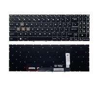 LUNOZST US Laptop Keyboard For MSI VECTOR GP68HX 13V GP68 GE68 GP78 GE78 GE78HX GS77 GT77HX MS-17S1 15H1 15H2 15K1 15HK 1585 1583 Easy to replace(RGB Colors backlit)