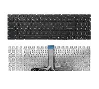 LUNOZST US RU Layout for MSI GP65 GL75 GF75 GS75 GP75 GT76 GE63VR GV62 MS-16P1 laptop keyboard Easy to replace(White Word US)