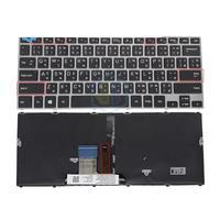 LUNOZST US Thailand Laptop Backlit Keyboard Backlight NP14P1-SLUS NZ14P1-NFUS NP14P2-NFUS NSK-50ABN NSK-54ABN 52ABN 9Z.NFXBN.A01 Easy to replace(Thai NP14P1-SLUS)
