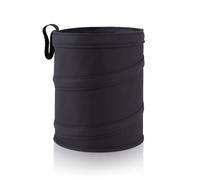 Lunpoem 2PCS Black Compact Mini Collapsible Car Bin For Car Bins For Back Camping Use, Lightweight Portable And Camping Collapsible Design For Easy Storage And Cleanup