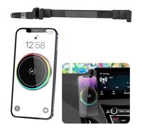 LUNQIN Car Magnetic Phone Mount for Acura RDX 2019 2020 2021 2022 2023 2024 2025 Auto Interior Accessories Best Cellphone Holder Fast 15W Wireless Charger Cell Phones Charging Screen Stand Accessory