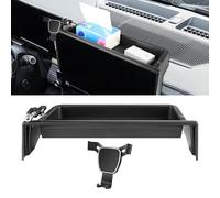 LUNQIN Car Phone Holder Center Console Organizer for GMC Hummer EV 2022 2023 2024 2025 2026 Auto Accessories Navigation Bracket Interior Decoration Screen Mobile Cell Phone Mount case