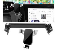 LUNQIN Car Phone Holder for 2023 2024 2025 2026 Toyota Prius SE LE XLE Nightshade XSE 【 8-inch Touchscreen 】Auto Interior Accessories Best Cell Phones Mount Cellphone Mobile Charging Navigation Stand