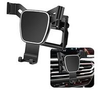 LUNQIN Car Phone Holder for 2023 2024 BMW 3 Series 330i 330e M340i i4 M50 xDrive Auto Accessories Navigation Bracket Interior Decoration Mobile Cell Phone Mount